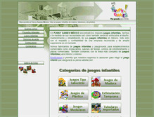 Tablet Screenshot of funnygamesmexico.com